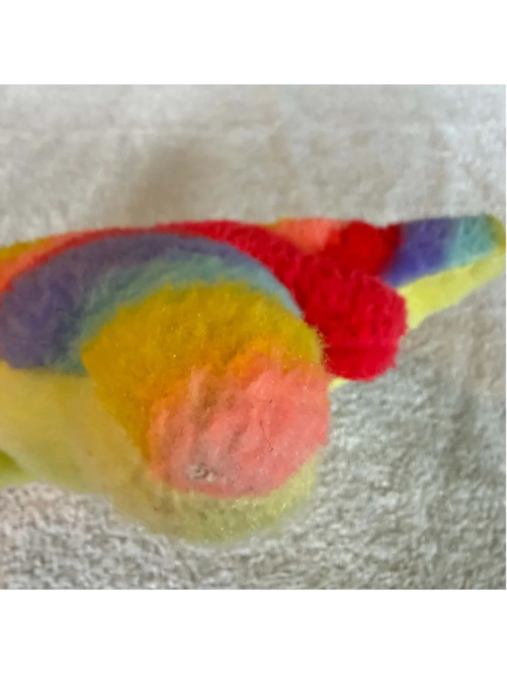 Girls Acme Premium Supply Corp Butterfly Stuffed Animal Multi-color